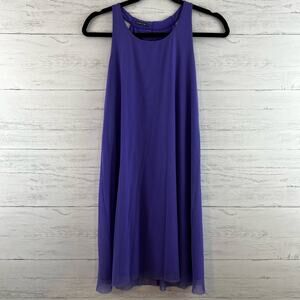 Oiselle Purple High Neck Tank Dress Size 2